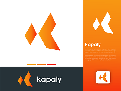 K - Modern Letter Logo Design
