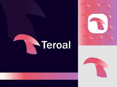 Teroal- T Modern Letter Logo Design