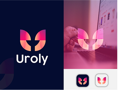 Uroly E-Commerce Online Store Logo Design