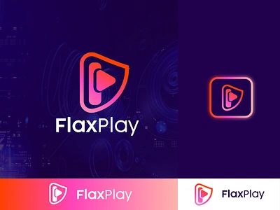 FlaxPlay Music Logo Design apps icon brand identity branding design creative logo maker f letter logo flat logo logotype minimalist logo modern logo music composer music logo need branding logo need logo designer play apps player logo player ui song soundwave typhography visual identity design