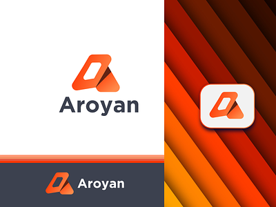 Aroyan A Modern Identity Logo Design Logo mark