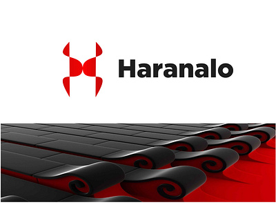 Haranalo - Modern H Abstract Letter Logo Design