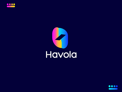 Havola - H Modern Letter Logo Design - H Logomark