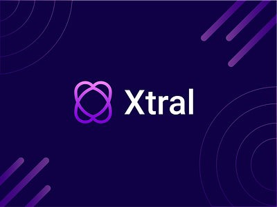 Xtral Modern X Letter Logo Design