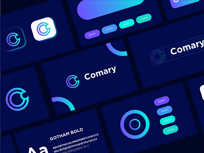 Comary - Modern Technology Logo Design brand brand identity branding agency c letter computer design internet logo logo design logomark minimal modern logo need software startup logo symbol tech tech logo technology logo visual identity