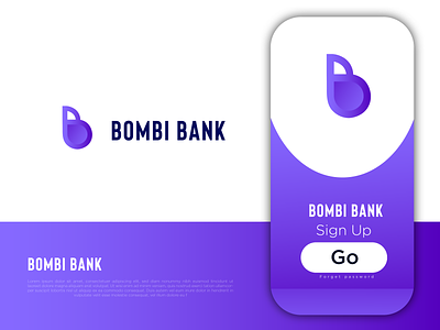 Bombi Bank Logo Design Concept -05