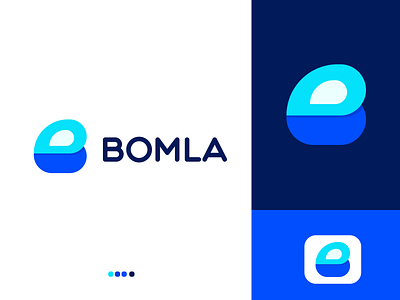 Branding B Letter Abstract Logo Design B Mark