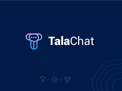 TalaChat Online Dating apps logo Design-02