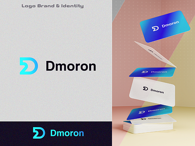 Branding Logo Design D Modern Letter Logo Mark