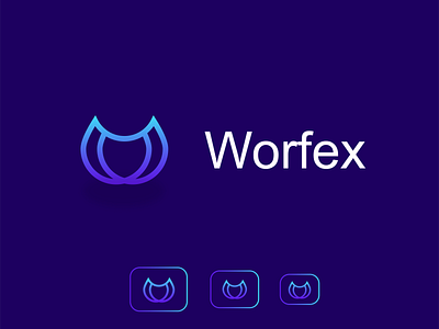 Worfex Modern Identity Logo Design W Letter Logo