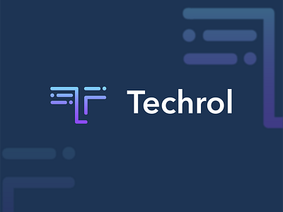 Techrol Technology Logo Design brand identity branding design designer digital lettermark logo logo design logodesign logotype minimal modern logo need logo designer need technology smart tech t logo t tech tech tech company technical technology