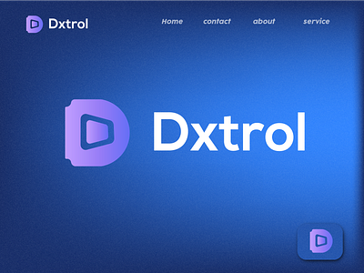 Dxtrol Modern Identity Logo Design D Lettermark brand brand identity branding branding design crypto exchange cryptocurrency logo d abstract d logo flat icon graphic design logo logo design logo designer logomark modern logo need logo redesign symbol technology virtual identity