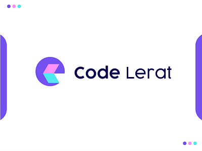 Code Lerat, logo design for programming consultancy