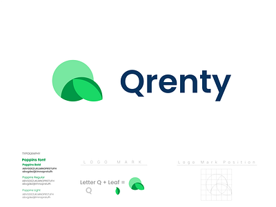 Logo Design Brand Identity Q Letter Logo
