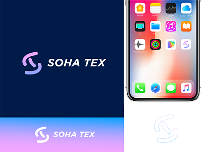 Soha Tex - S+T Letter Logo Design