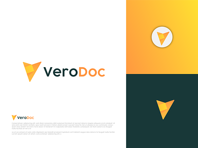 VeroDoc Brand Identity Logo Design