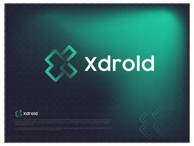 Xdrold Logo Design X Letter Logo