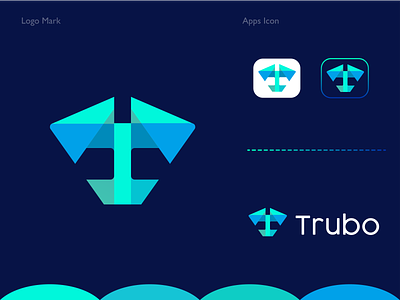 Trubo Logo Design brand identity branding branding design corporate identity logo logo design modern logo