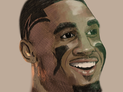 Jalen Hurts illustration