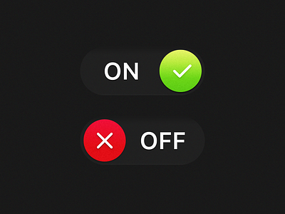 Daily UI #15 - On / Off Switch dailyui dailyuichallenge off on switch toggle
