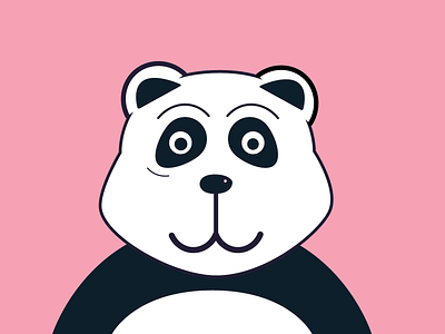 panda animal drawing illustration panda