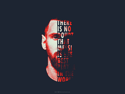 Posterize Effect on Leo Messi