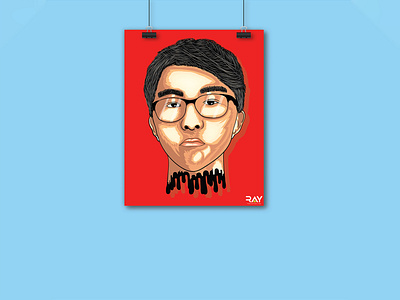 Vector Portrait - Zhang Hongshuo