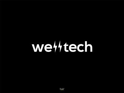 Welltech black white logo brand brand identity brand logo branding bw logo creative logo electric logo electronic logo identity design logo logo design minimal logo rayphotostration simple logo trendy design welltech logo wordmark logo