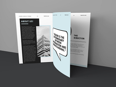 Brochure Design for a College