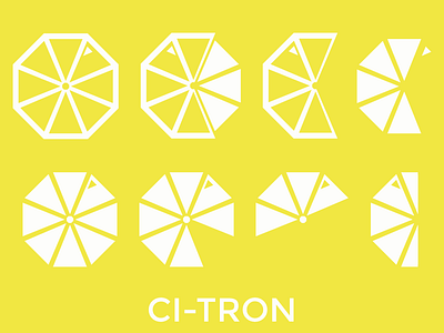 Logo iteration 2 branding citron flat design identity iteration lemon logo seed yellow