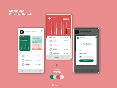 Financial Reports finance finance app finances financial financial app flat design money money app money management money transfer report ui uxdesign uxui