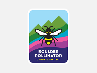 Boulder Pollinator bee boulder colorado logo