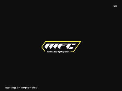 MFC fighting logo branding fighting fighting logo logo logodesign logotype
