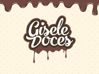Gisele Doces branding candy chocolate design identidade visual identity design logo logotype