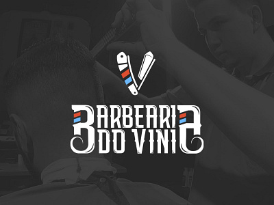 Barbearia Do Vini barbearia barber shop branding design identity identity branding identity design logo