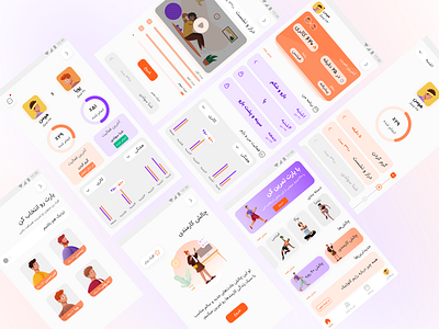 Home Workout App app challenges covid covid19 fit fitness pal pilates sport ui uidesign ux ux design workout yoga zumba