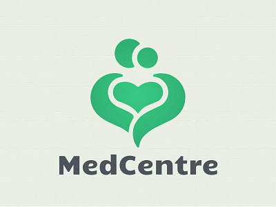 Logo for MedCentre branding design illustrator logo medecine medical clinic ui vector