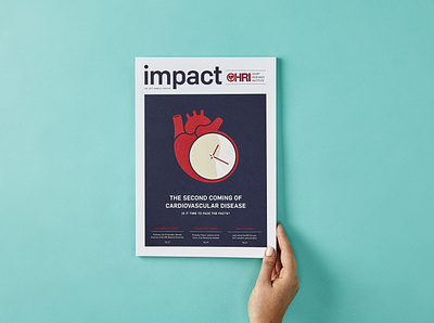 Heart Research Institute Annual Report annual report design illustration layout design typography vector