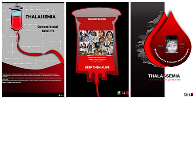 Thalassemia awareness posters awarenessposters graphicdesign graphics illustration photoshop poster posterdesign thalassemiaawareness thalassemis