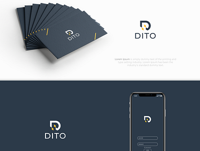 dito brand identity branding design logo