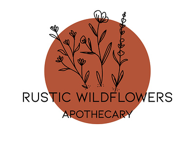 Rustic Wildflowers Apothecary Logo