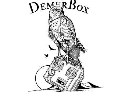 Apparel graphics for Demerbox animals apparel apparel design bluetooth brand identity branding demerbox fashion design graphic art graphic design illustration japan osaka vintage zac brown