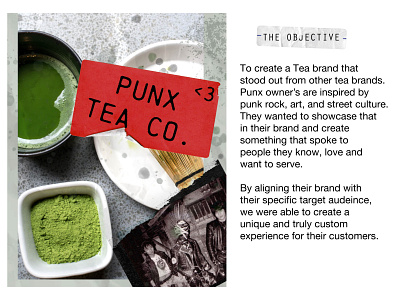 Punx Tea Co. Brand Design