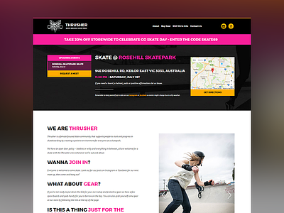 Thrusher community skate thrusher website