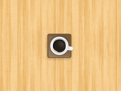 coffee icon coffee icon wood