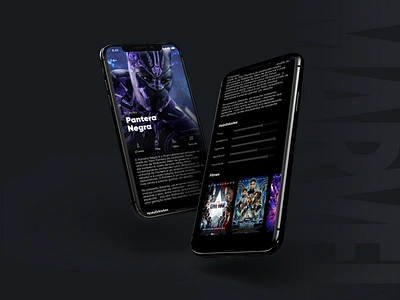 Marvel Heroes adobexd android avengers design developer figma flutter ios ironman marvel mobileapp mockup prototype sketch smartanimate spiderman