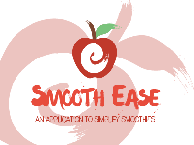 SmoothEase - University final project apple application branding design ease graphic logo red simplify smooth to