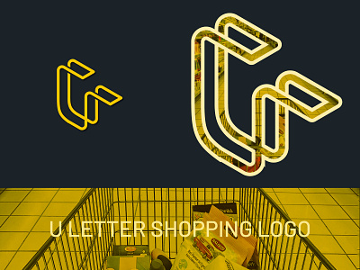 u letter logo