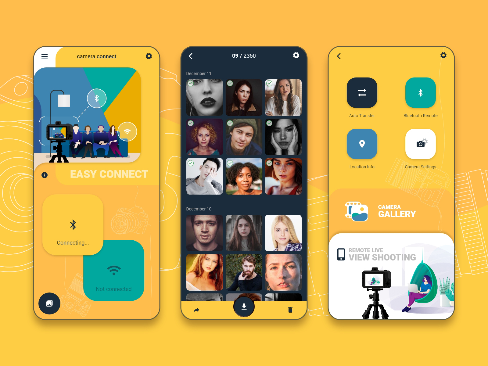 Canon Camera Connect App Ui By Abdul Nazar On Dribbble