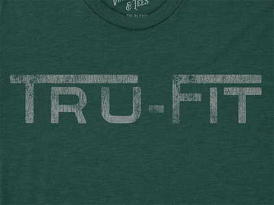 Vintage Tru-Fit Logo - Circa 1951 american antique branding carpentry construction design font lettering logo made in america made in usa old old school t shirt tee tools tshirt typography vintage vintage logo